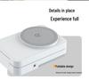 Cross-border 3-in-1 Magnetic Wireless Charger & Folding Phone Stand