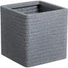 Flower Pot - STRATA - Square - Banbury - Ø 30.5cm X 30cm H - Ash Color