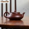 111ML Elegant Yixing Purple Clay Teapot Handmade Pot Raw Ore Mud Kettle Chinese Zisha Teaset For Tea Decoration Supplies Craft
