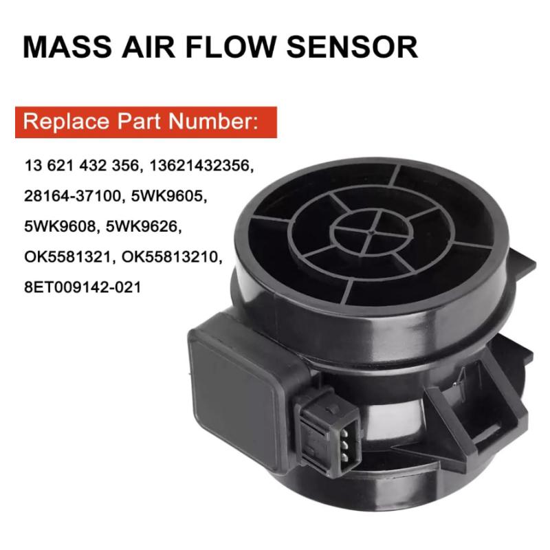 Mass Air Flow Sensor Meter MAF 5WK9605 For BMW E36 E39 E46 3/5/Z3 Series Suzuki Verona Volvo S40 V40 1.9L 2.5L 2.8L 13621432356