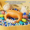 Early Development crab Rattle Toys Sensory Teething Toy Easy Grasp Hand Grip Toy Early Educational Toys Teether Rattle Baby Toys