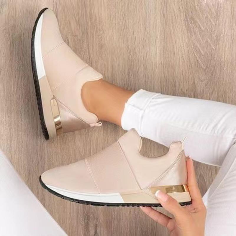 

Vulcanize Shoes Sneakers Women Shoes Ladies Slip-On Solid Color Sneakers for Female Sport Mesh Casual Shoes for Women 2022 36 розовый