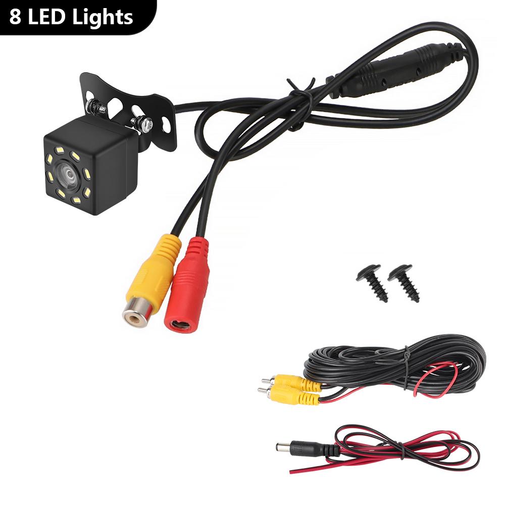 

Universal Lens Fisheye Waterproof LED Night Vision Car Rear View Camera Backup Parking Reverse Camera 170° Wide Angle
