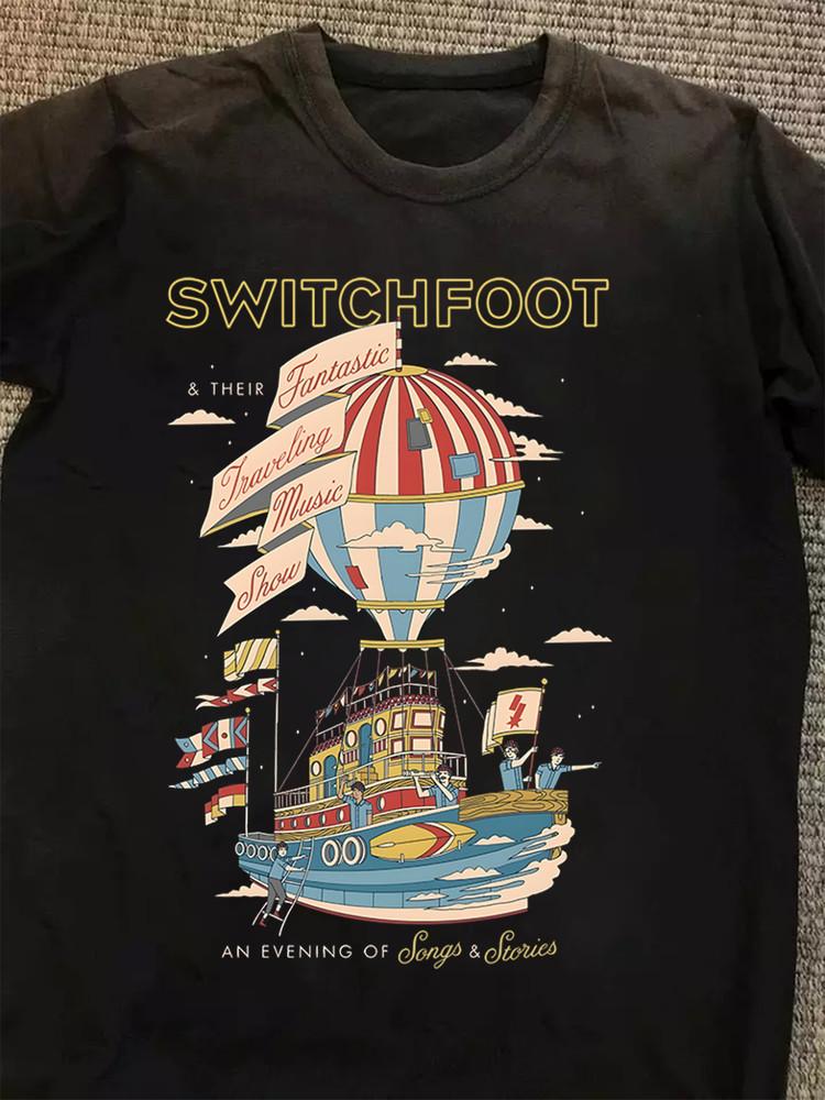 Switchfoot men new Cotton T Shirt S-5XL Gifl Love Fan short sleeve Unisex T-Shirt M