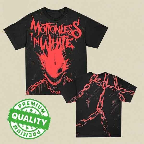 Motionless In White Band Red I Will Be 3D AOP Shirt Unisex S-5XL E1605 M