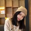 Hat Women's Autumn and Winter Wool Hat Cotton Hat Versatile Cold Hat Warm Confinement Knitted Hat Autumn and Winter