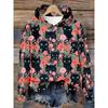 Womens Oversized Hoodie With 3D Digital Dog Print Casual Comfortable Sweatshirt 2025