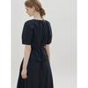 Cc Collect. Volume Sleeve Shirring Dress C262mse043