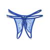 Thin Belt Lace Flower Panties Transaprent Traceless Briefs Fashion Women Mesh Thong  Underwear