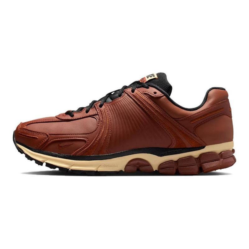 Nike Zoom Vomero 5 QS Унисекс Кожаные Беговые Кроссовки Коричневые IO4555-200 EU 42