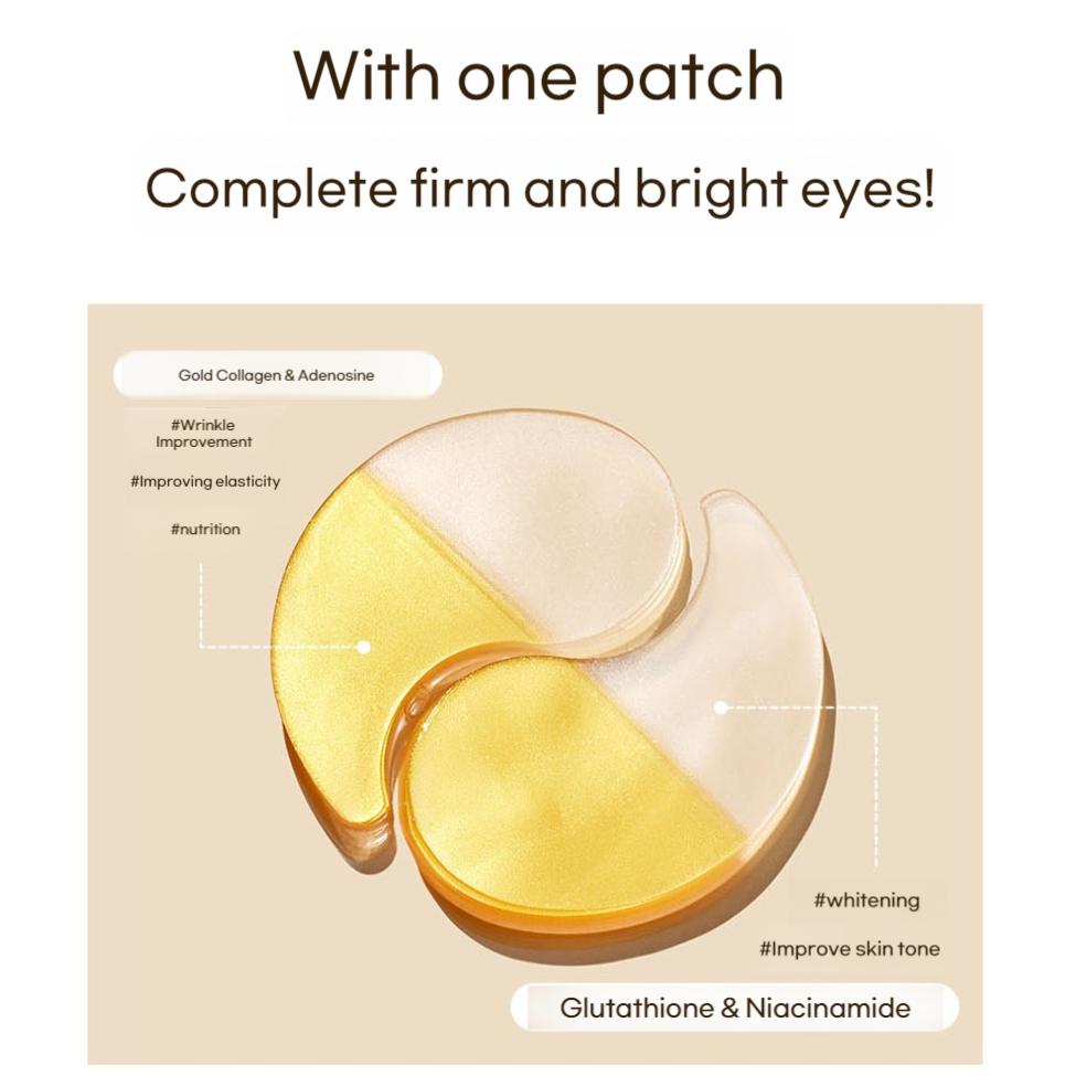 SNP Gold Collagen Dual Augenpads 60 Stück