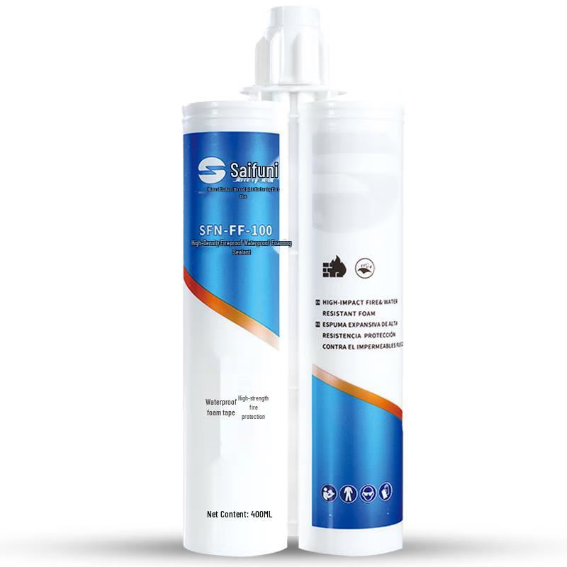 High-Strength Fire-Rated Waterproof Expanding Foam Sealant 400g Can + Gun