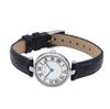 Authorized Dealer Matow Watch Aura Round Silver Black Leather mw008001 [MATOW] Women's