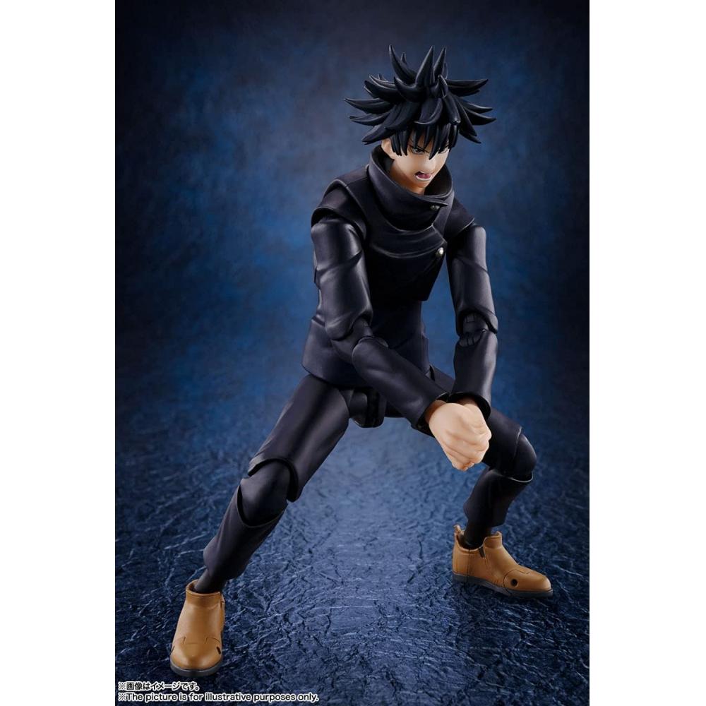 SHFiguarts Jujutsu Kaisen Megumi Fushiguro, ca. 150 mm, PVC und ABS, bemalt, bewegliche Figur BAS61876