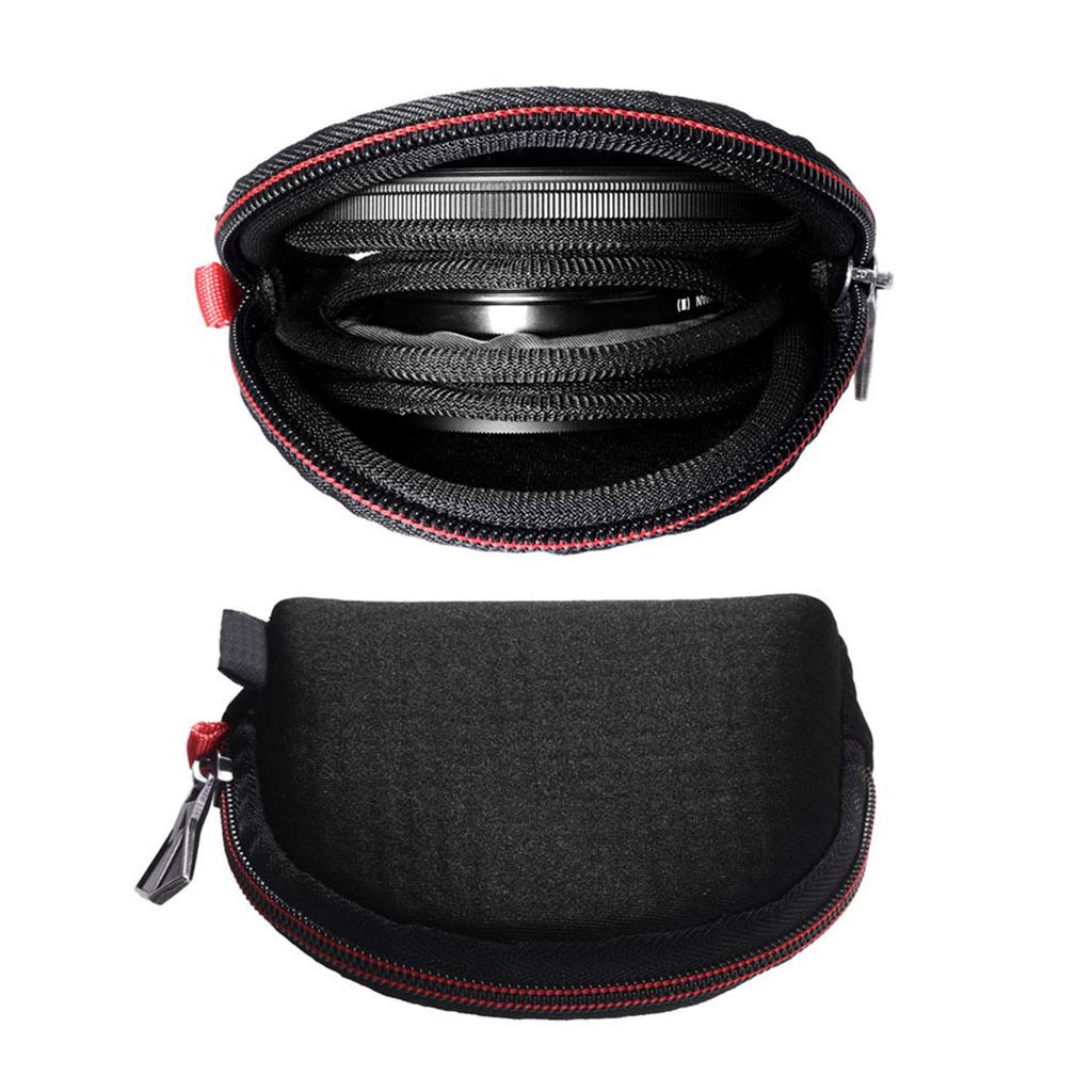 Lightweight Neoprene Camera Filter Organiser Case Box Protective Shock Resistant Design For Photographers