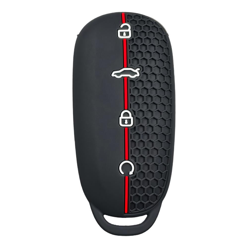 Silicone Car Key Case Protect For Chery Omoda 7 C7 S7 Shs Phev Omoda 5 C5 Key Case Keychain Key Caps Holder Case