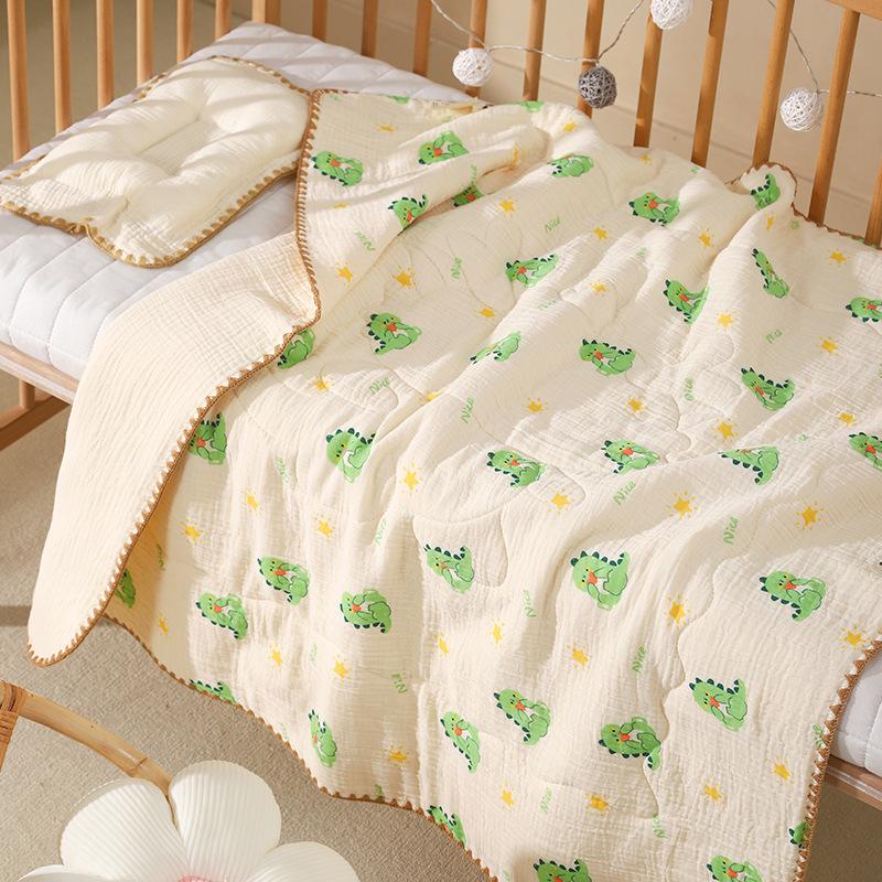 

Хлопковое одеяло для новорожденных, детское одеяло, детское одеяло, одеяло для детского сада, детский матрас 110x110