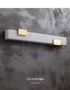 Modern Italian Marble Long Strip Wall Lamp for Living Room or Bedroom