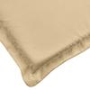 Vidaxl Poduszki Na Ławkę Ogrodową, 2 Szt., Beżowy Melanż, 180X50X7 Cm