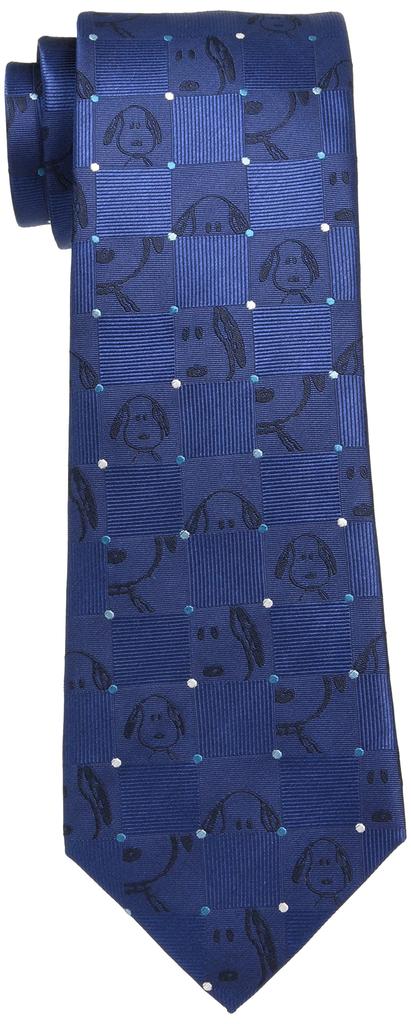 Tie Snoopy Necktie PN914462 Navy SNOOPY Business Brand Necktie Present [Peanuts]