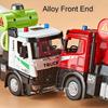 1:24 Betonmischer LKW Legierung Container Auto Diecast Modell Spielzeug Türen Öffnen mit Ton Licht Fahrzeuge Kindergeburtstagsgeschenke