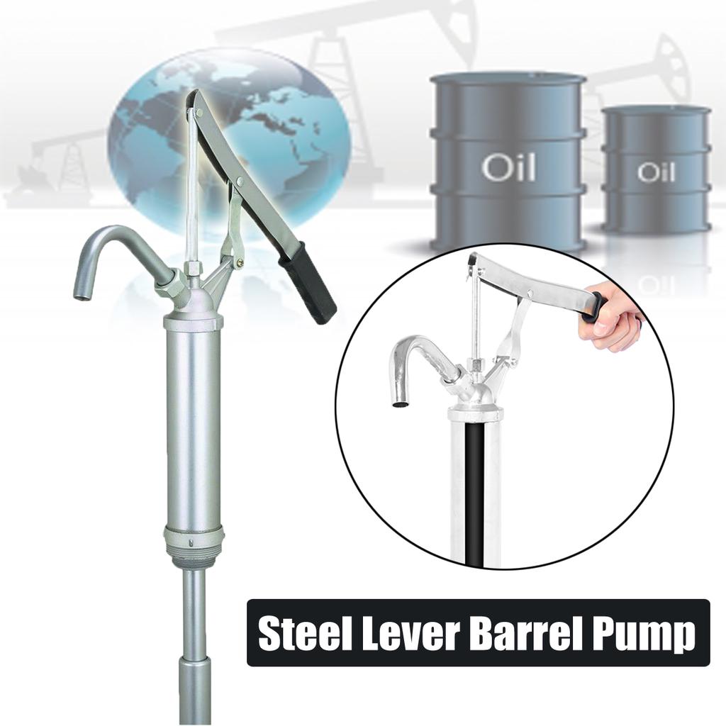 Buy 80120cm Steel Lever Barrel Pump Lubricant Solvent 1555 Gallon