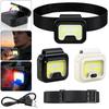 Rechargeable COB LED Headlamp Strong Magnetic Powerful Headlight Super Bright Waterproof Head Torch For Outdoor Fishing