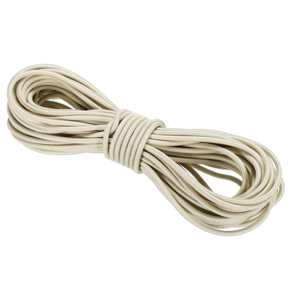 11 Yards Bungee Cord Elastic Cord Heavy Stretch String Rope 1/8"  for Crafting DIY Sewing Hook Straps Camping Tie Down Strap
