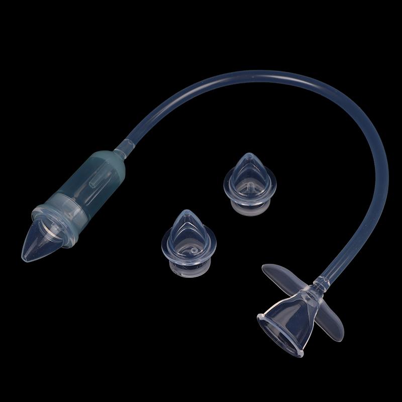 Emilim Silikon Güvenli Yumuşak Uç Yenidoğan Bebek Burun Temizleyici Burun Temizleme Cihazı Bebek Vakumlu Emiş Burun Aspiratörü