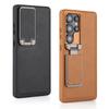 Für Samsung Galaxy S26 Ultra Hülle Kleines Lammleder Kamera Halter Design Schutzhülle für Handy Rückseite