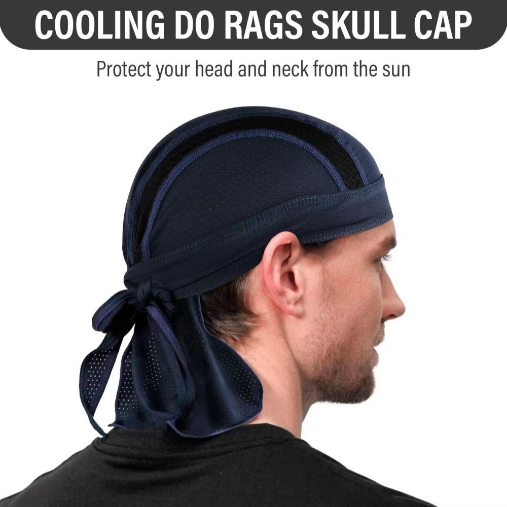 Sweat-Absorbent Outdoor Cycling Headscarf Breathable Bandana Cap  Outdoor Sports