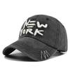 New York Baseball Caps Washed Cotton Hat For Men Women Gorras Snapback Caps Sun Protection Casquette Dad Hat Outdoors Cap