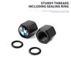 Car Badge Car Wheel Tire Valve Stems Cap With Keychain Keyring For BMW F07 F34 F10 F20 F48 F39 F30 F25 F26 F15 F16 F22 F32 E90
