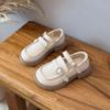 British Style Girls' Soft Sole Leather Shoes - 2026 Spring/Autumn Fashionable Princess Campus Performance Footwear