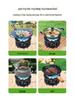 Nine-Head Portable Outdoor Gas Stove for Camping and Picnics