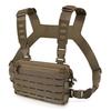 Mocoly Micro Chest Rig, Men's Tactical Vest with Minimalist Design and Multi-Function Pouch, Durable Material, Ideal for Outdoor Activities, Airsoft,