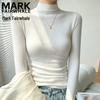 Mark Fairwhale Women's Semi-High Neck Brushed Long Sleeve T-Shirt
