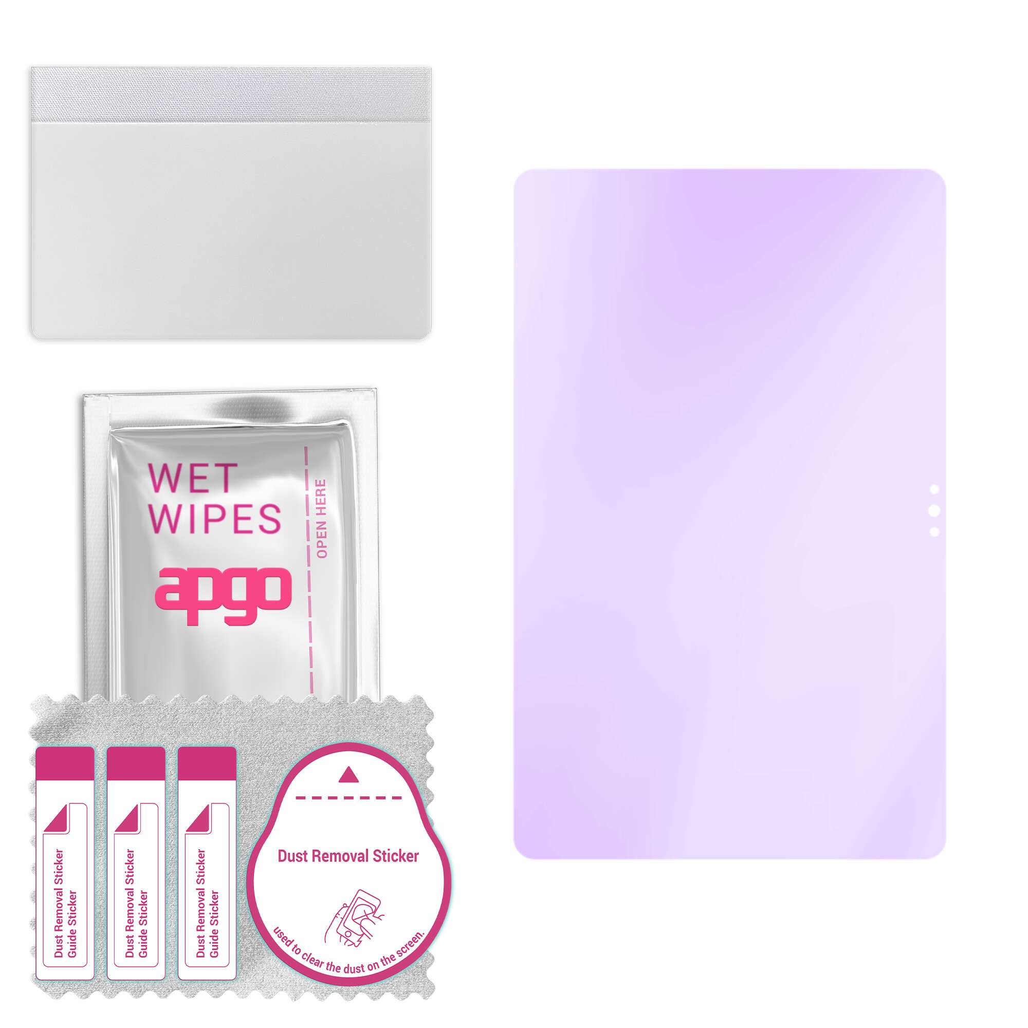 

apgo Anti-Blue 9H Hybrid protective glass compatible with Huawei MatePad C5E WI-FI, flexible nano glass, great replacement for tempered glass, scratch