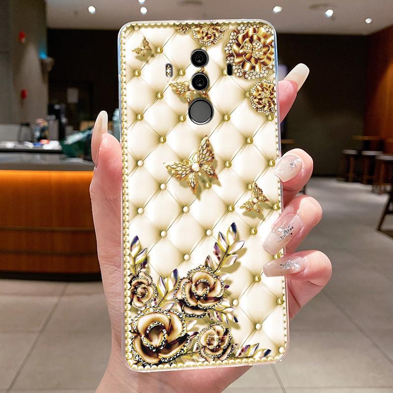 Luxury Cute Cool Case For Huawei Mate 10 Pro 10Pro Back Cover Transparent Silicone TPU Phone Case For Huawei Mate 9 Mate9 Casing