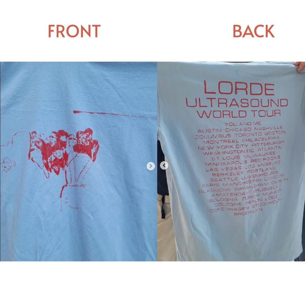 

Lord Tour 2025 Merch Ultrasound 2025 TShirt Reprint Unisex T-Shirt S