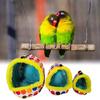 Plush Nest Pet Bird Cave Keep Warm Hanging Sleeping Bed Hut Tent Parrot Hammock