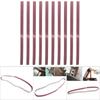 10pcs 100 Grit Sanding Belts 3/8 x 21 Inch Sandpaper Sander Belts Abrasive Bands  Metal Grinding