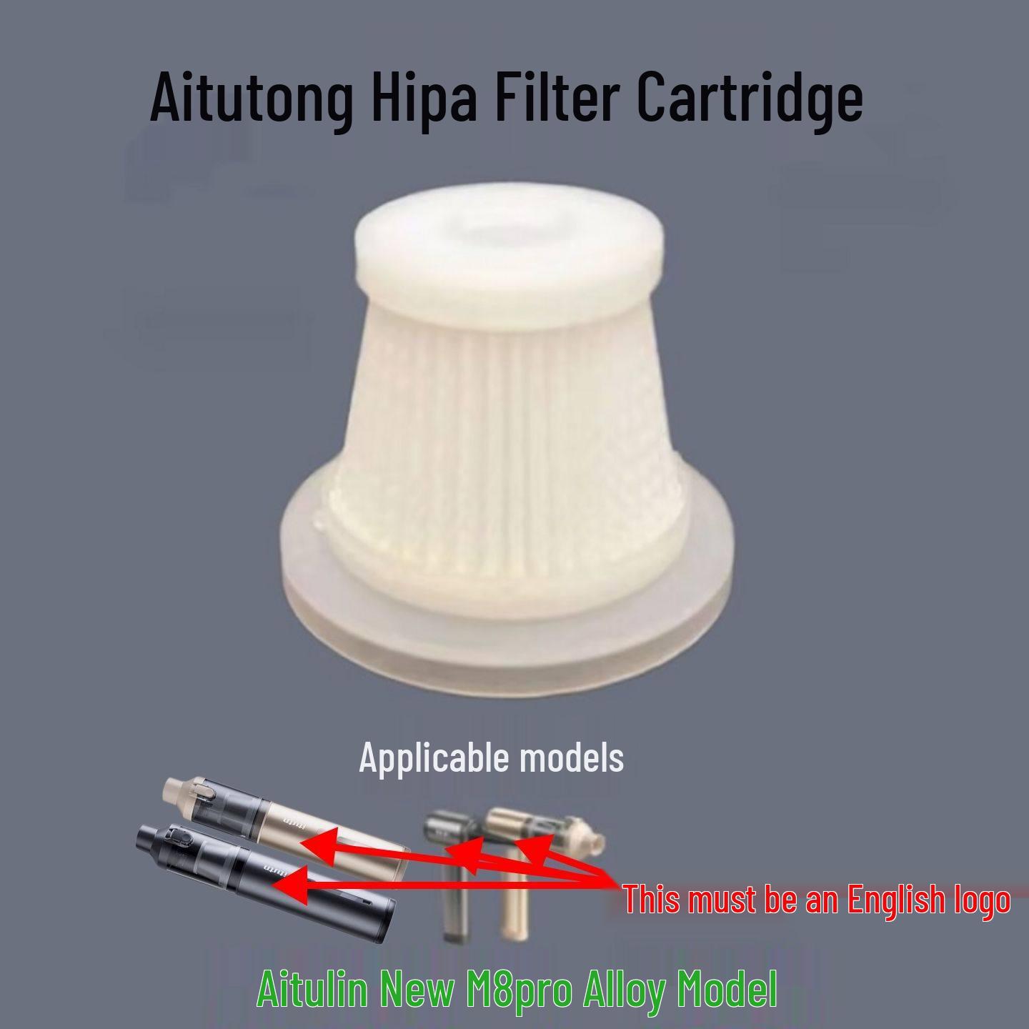 

Compatible with AITOTEM M8Pro Vacuum: New Alloy, Curved & Straight Handle, Universal, Washable HEPA Filter.