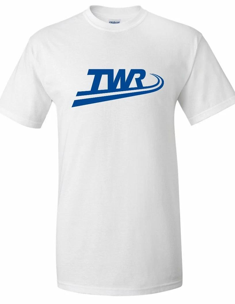 TWR Logo Tee Tokyo Waterfront Area Rapid Transit Rail Train Japan White T-Shirt L