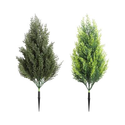 Garden Artificial Plant Stake Reusable Landscape Artificial Plant with Ground Spike for Farmhouse Balcony Lawn Porch Pathway