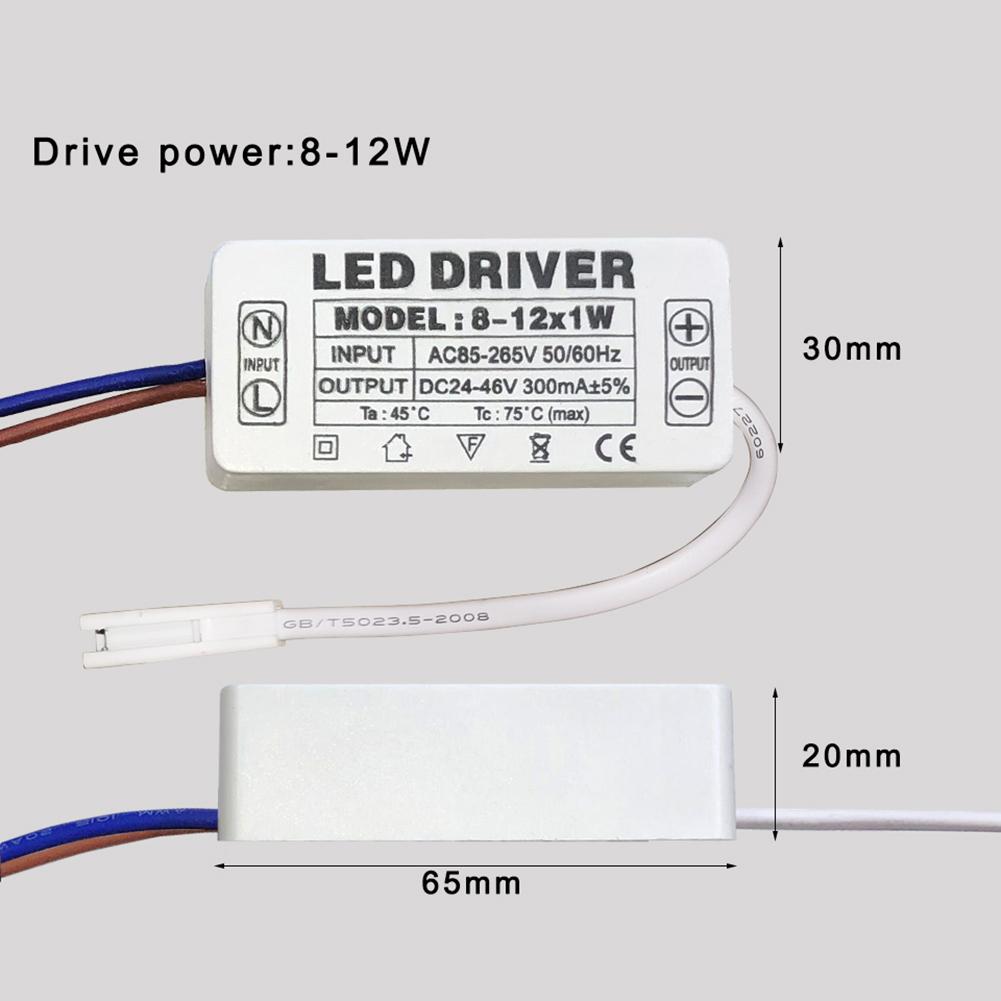 LED Driver 300mA 1W 3W 5W 7W 12W 18W 20W 25W 36W For LEDs Power Supply Unit AC85-265V Lighting Transformers For LED Power Lights