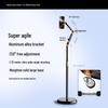 Professional Floor-Standing Phone & Tablet Holder for Live Broadcast and Overhead Shots