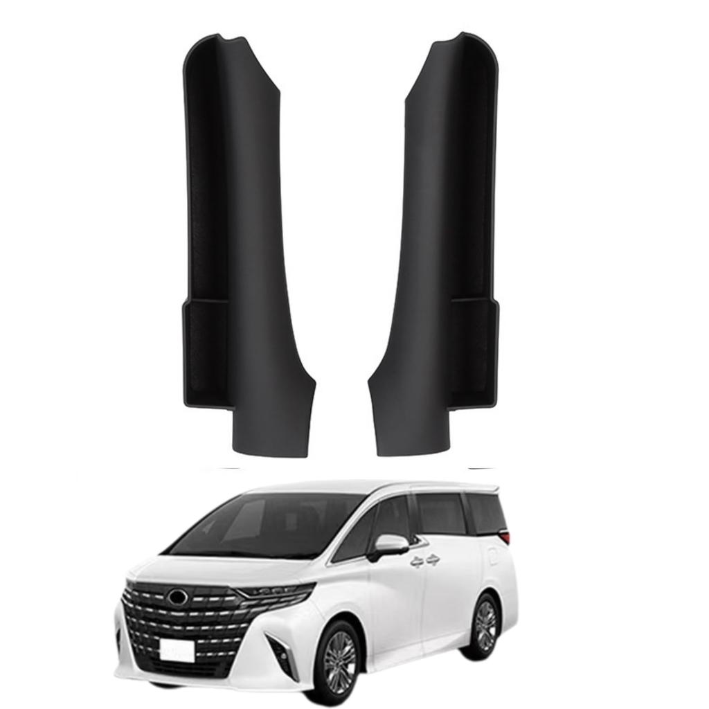 EopTatoo New Alphard Vellfire 40 Series Compatible Dedicated Seat Side Storage Small Item Custom Interior Goods Box, Compartment, Parts, Accessories,