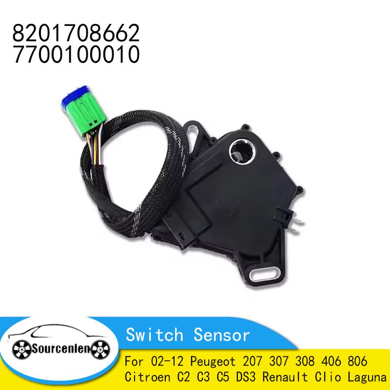

Transmission Switch Sensor for 02-12 Peugeot 207 307 308 406 806 Citroen C2 C3 C5 DS3 Renault Clio Laguna 1635684480 7700100010