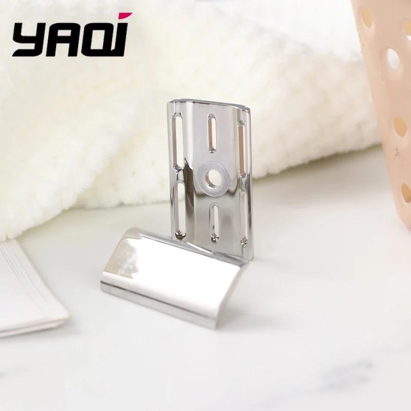 

Головка безопасной бритвы YAQI Ghost 90SB из нержавеющей стали 316, полированная, зазор лезвия 0,90 мм, бритва для бороды из нержавеющей стали и набор мыла для бритья
